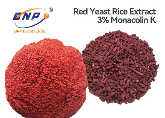 Citrininの自由で赤いイースト米は3% Monacolin- Kの薬剤の等級のMonascusの赤い粉を得る