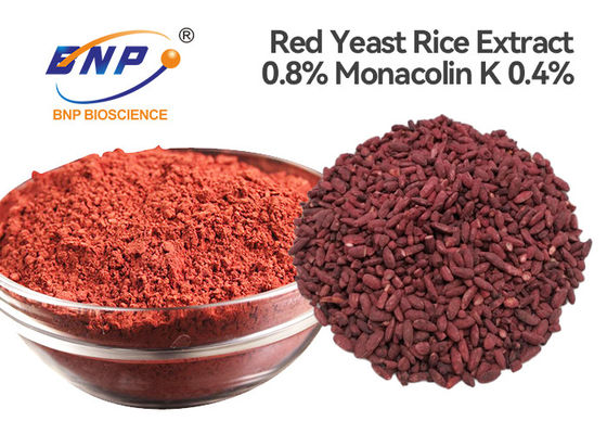 BNPの赤いイースト米Monascus Purpureusは0.4% Monacolin-Kを得る