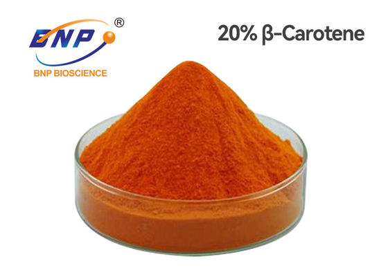 水で不溶解性赤いベータ カロチンの粉の補足への1%の最低のオレンジ